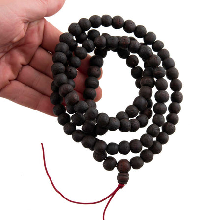 Ancien Mala Tibétain De Moine Bouddhiste – Phoenix Bodhi Tree En Graines De Bodhi Véritables