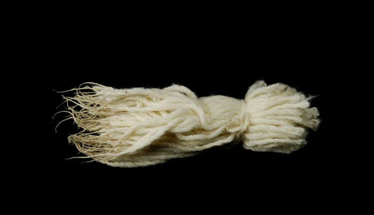 Lot de 20 mèches souples pour lampe à beurre bouddhiste (Dipa) – coton naturel