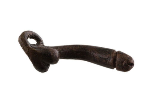 Porte-Clé Zizi En Laiton – Création Artisanale Du Cameroun