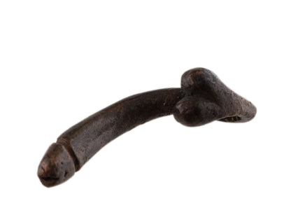 Porte-Clé Zizi En Laiton – Création Artisanale Du Cameroun