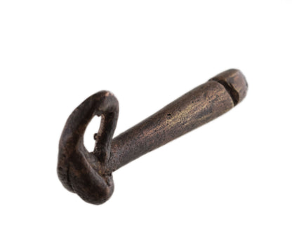 Porte-Clé Zizi En Laiton – Création Artisanale Du Cameroun