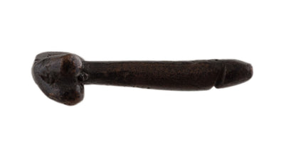 Porte-Clé Zizi En Laiton – Cadeau Original Du Cameroun