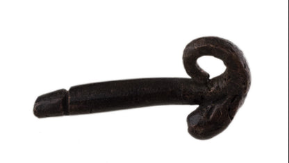 Porte-Clé Zizi En Laiton – Création Artisanale Du Cameroun