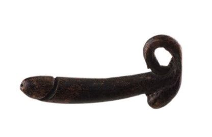 Porte-Clé Zizi En Laiton – Création Artisanale Du Cameroun
