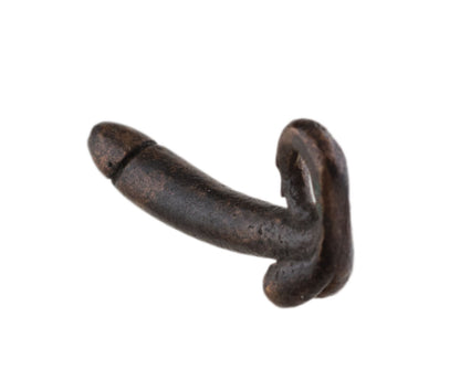 Porte-Clé Zizi En Laiton – Création Artisanale Du Cameroun