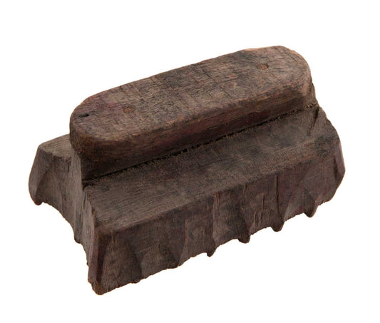 Ancien Bunta Tampon En Bois Pour Impression Textile – Rajasthan Inde