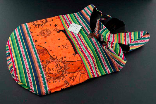 Sac À Main En Bandoulière Népalais – Gibecière Ethnique Hippie Baba Cool