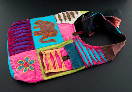 Sac À Main En Bandoulière Gibecière Ethnique Hippie – Népal
