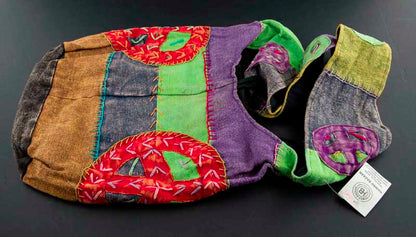 Sac À Main En Bandoulière Népalais – Gibecière Ethnique Hippie Baba Cool