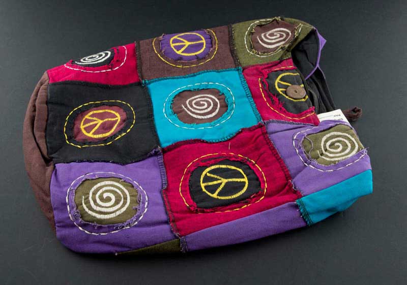 Sac À Main En Bandoulière Népalais – Gibecière Ethnique Hippie Baba Cool