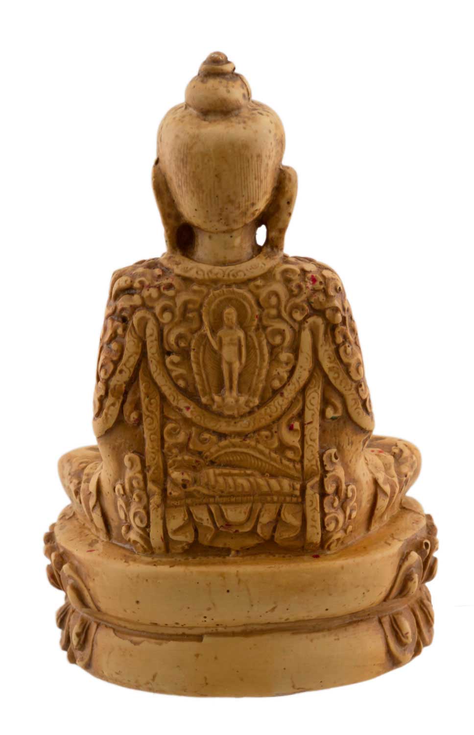 Statue Bouddha Krakucchanda en Résine – Artisanat Népalais