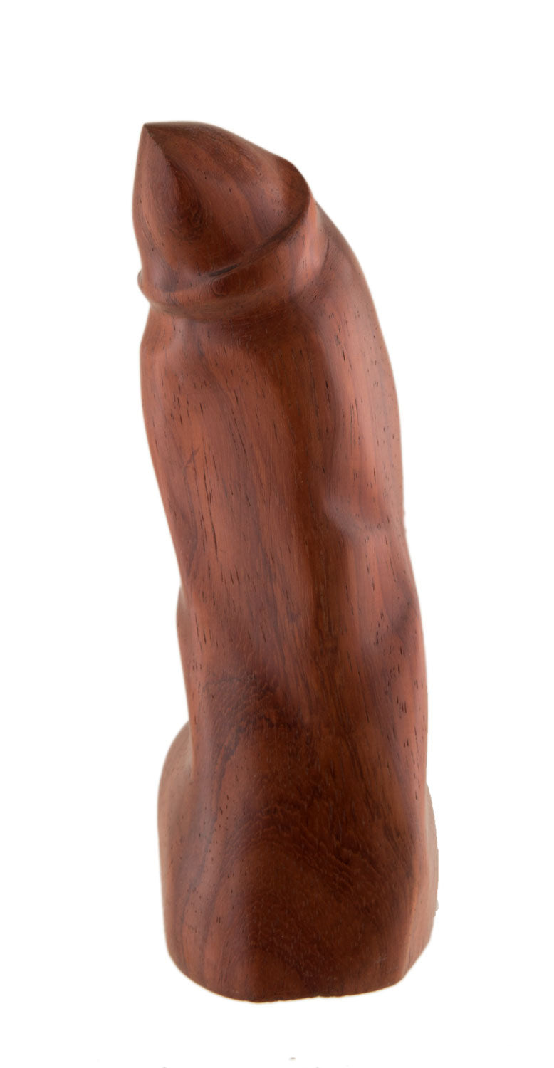 Fétiche Phallique En Bois – Sculpture Artisanale Africaine Du Cameroun