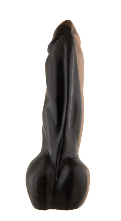Fétiche Phallique En Bois – Sculpture Artisanale Africaine Du Cameroun