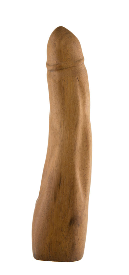 Fétiche Phallique En Bois – Sculpture Artisanale Africaine Du Cameroun
