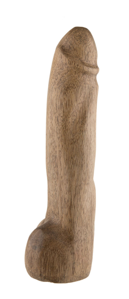 Fétiche Phallique En Bois – Sculpture Artisanale Africaine Du Cameroun