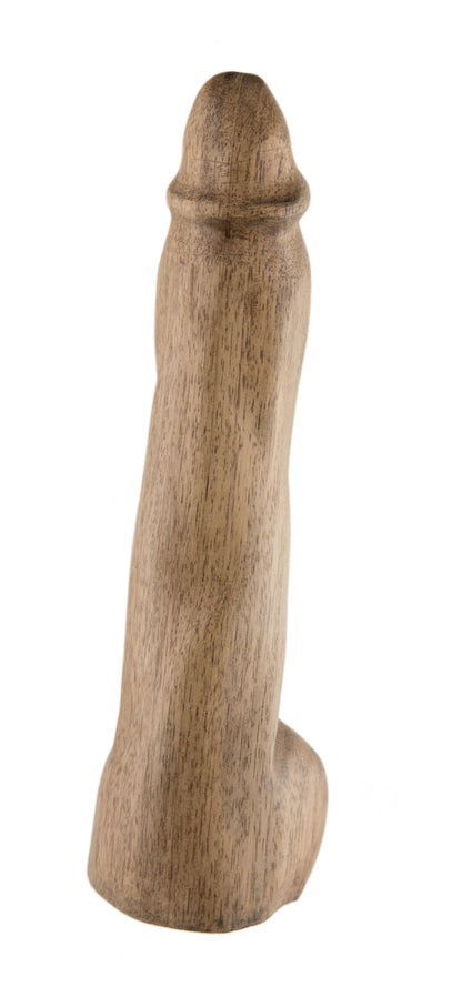 Fétiche Phallique En Bois – Sculpture Artisanale Africaine Du Cameroun