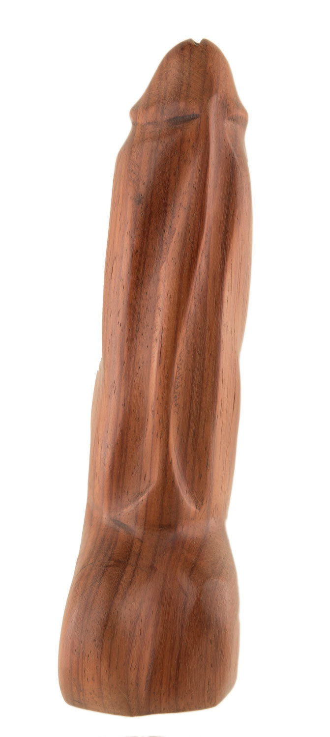 Fétiche Phallique En Bois – Décoration Animiste Africaine Du Cameroun