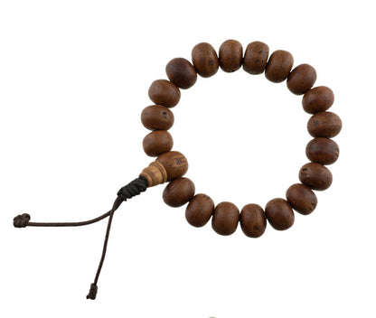 Bracelet mala tibétain Phoenix Eye Compassion – graines de Bodhi arbre de Bouddha artisanal