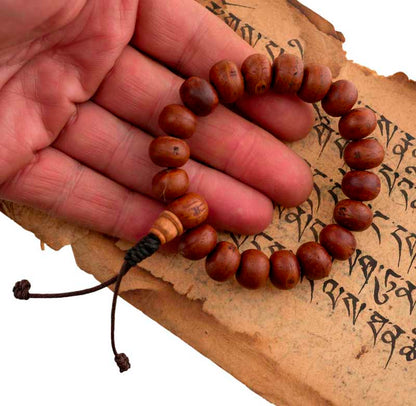 Bracelet Mala Tibétain Phoenix Eye – Graines De Bodhi Véritables