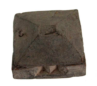 Boîte À Tikka En Bois Sculpté – Art Populaire Ethnique De L'Inde