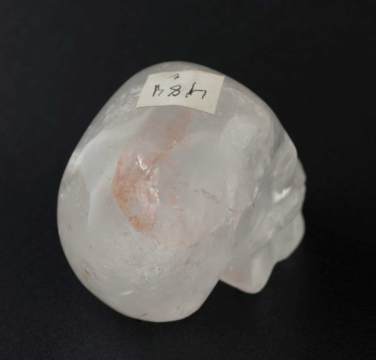 Crâne en Cristal de Roche – Tête de Mort Chamanique Tibétaine