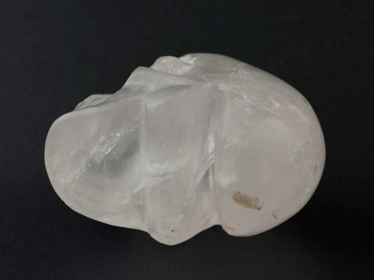 Crâne en Cristal de Roche – Tête de Mort Chamanique Tibétaine