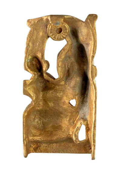 Figurine Érotique Kamasutra En Laiton – Sculpture Artisanale Du Népal