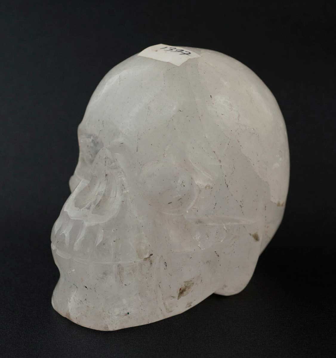 Crâne De Cristal de Roche Citipati – Objet Rituel Chamanique