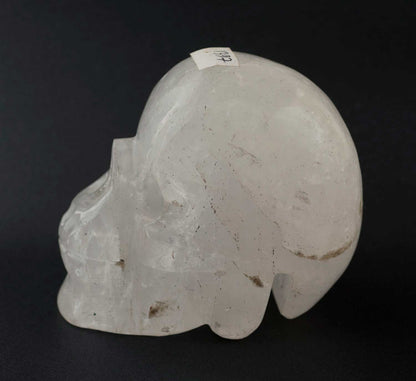 Crâne De Cristal de Roche Citipati – Objet Rituel Chamanique