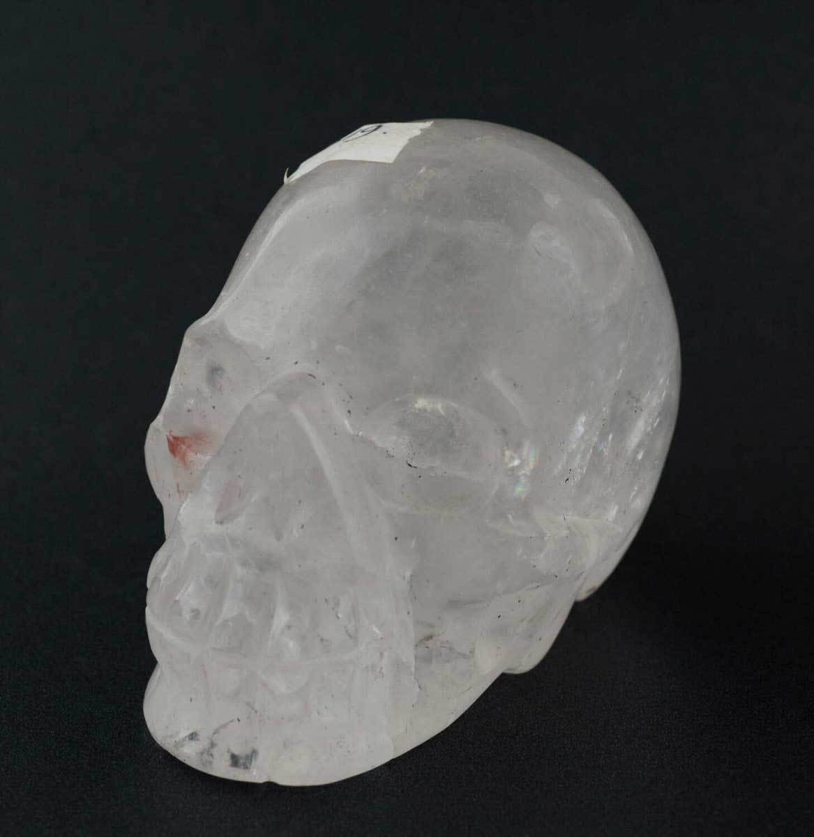 Crâne De Cristal de Roche Citipati – Objet Rituel Chamanique Népalais