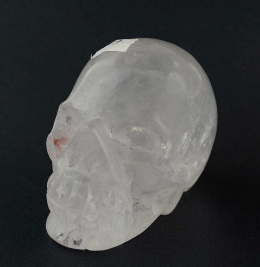 Crâne De Cristal de Roche Citipati – Objet Rituel Chamanique Népalais