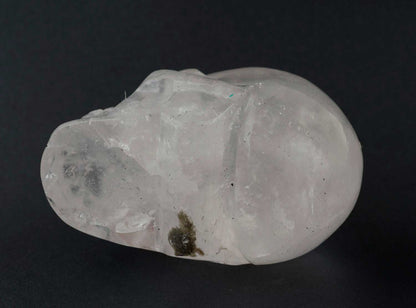Crâne De Cristal de Roche Citipati – Objet Rituel Chamanique Népalais