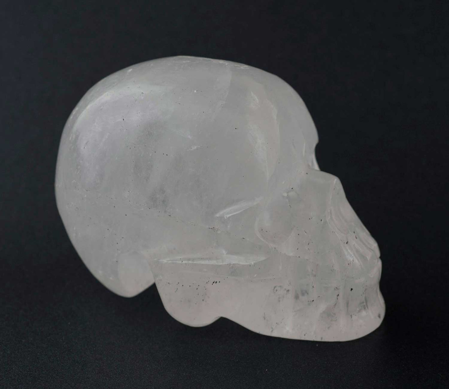 Crâne De Cristal de Roche Citipati – Objet Chamanique Tibétain