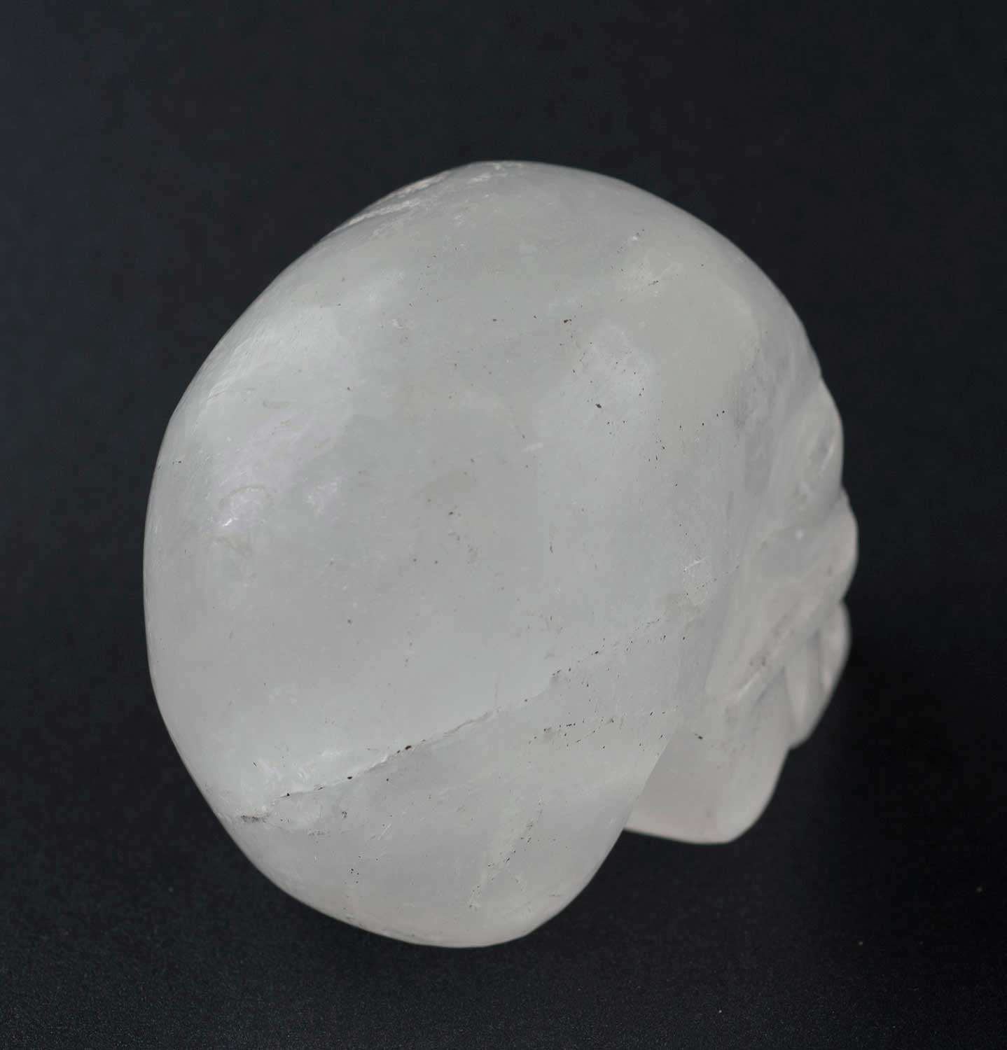Crâne De Cristal de Roche Citipati – Objet Chamanique Tibétain
