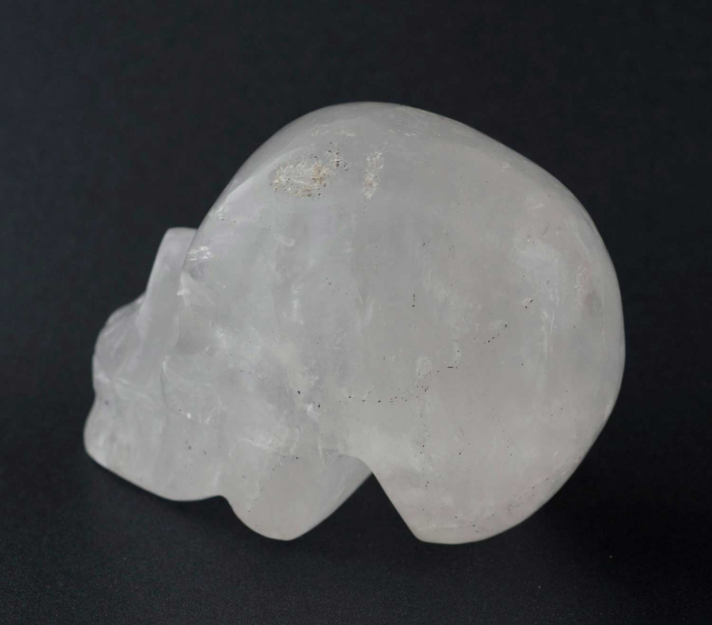Crâne De Cristal de Roche Citipati – Objet Chamanique Tibétain