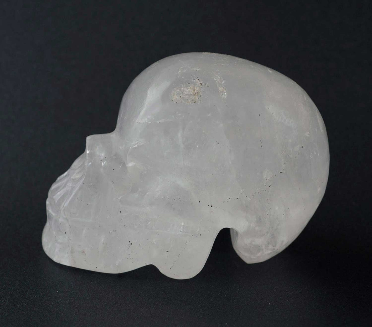 Crâne De Cristal de Roche Citipati – Objet Chamanique Tibétain