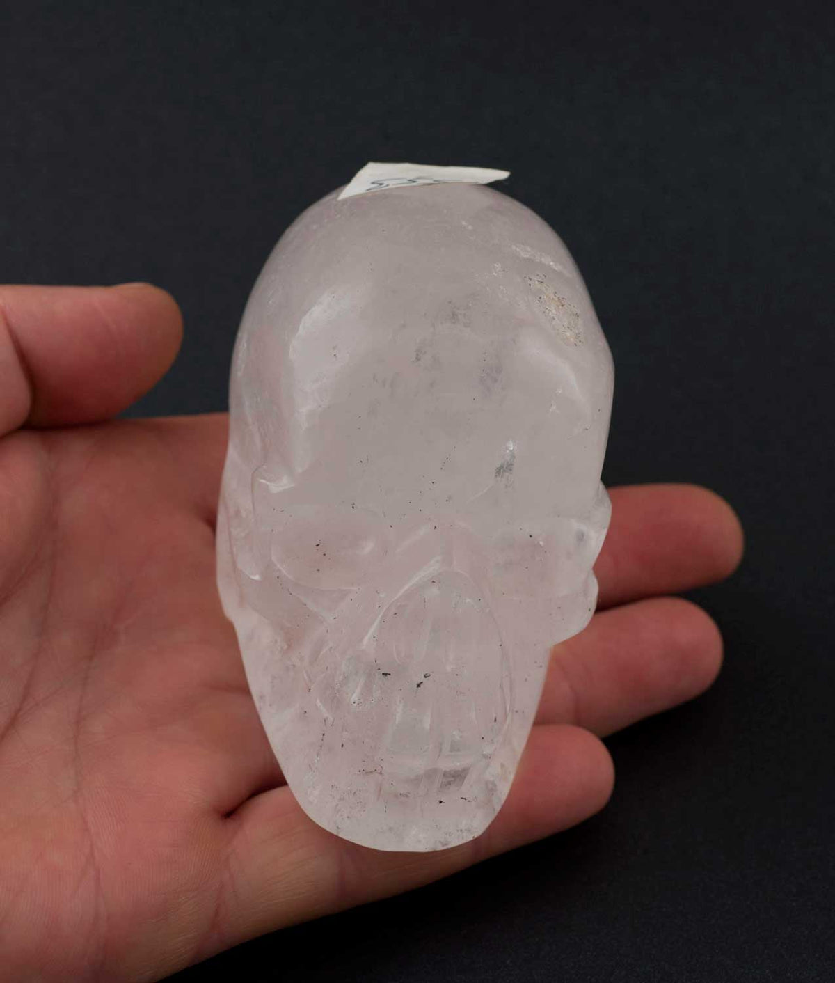 Crâne De Cristal de Roche Citipati – Objet Chamanique Tibétain
