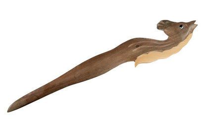 Coupe-Papier Buste De Cheval En Bois – Artisanat Fait Main