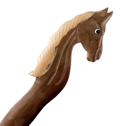Coupe-Papier Buste De Cheval En Bois – Artisanat Fait Main