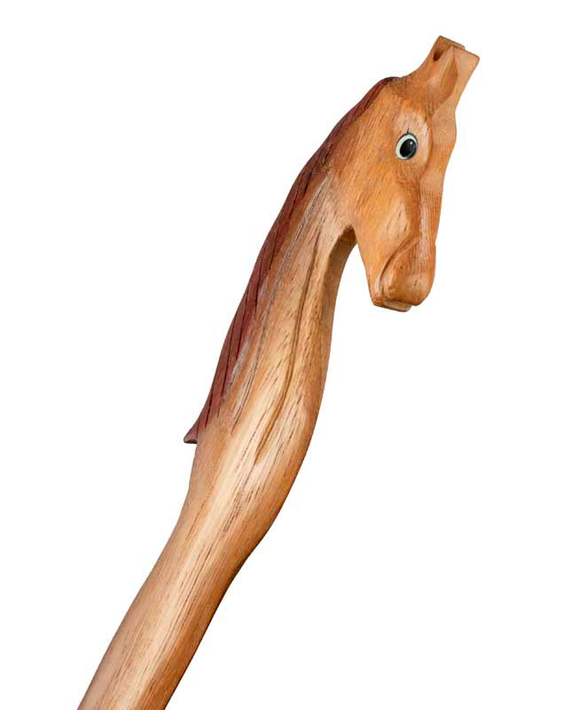 Coupe-Papier Buste De Cheval En Bois – Artisanat Fait Main
