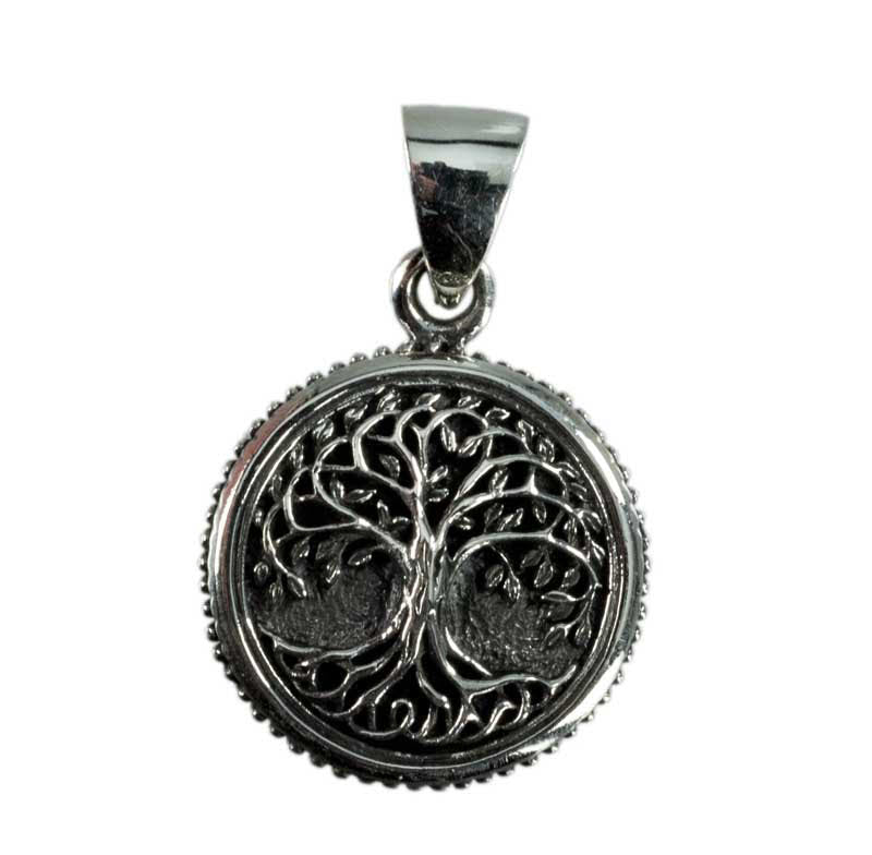Pendentif Arbre de Vie Celtique en Argent 925 - Viking