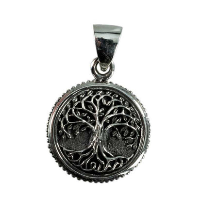 Pendentif Arbre de Vie Celtique en Argent 925 - Viking
