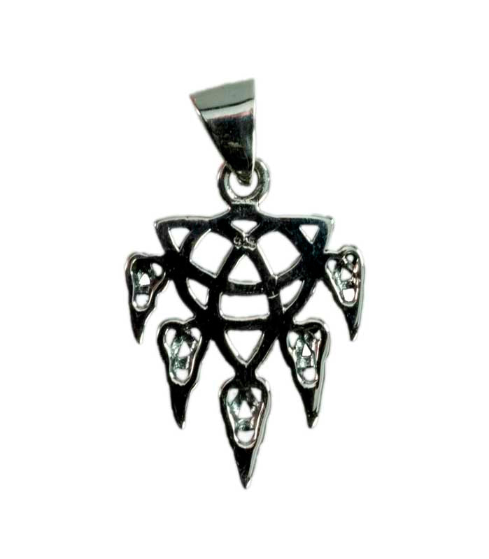 Pendentif Patte d’Ours Viking en Argent 925
