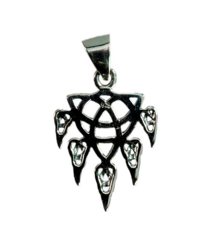 Pendentif Patte d’Ours Viking en Argent 925