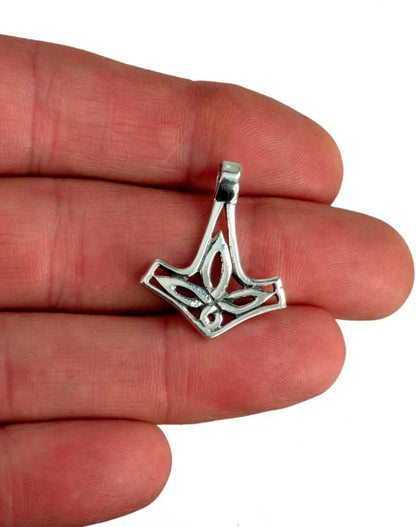 Pendentif Marteau de Thor Mjöllnir en Argent 925 - Viking