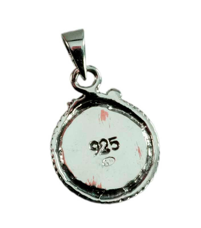 Pendentif Vegvísir – Boussole Viking en Argent 925