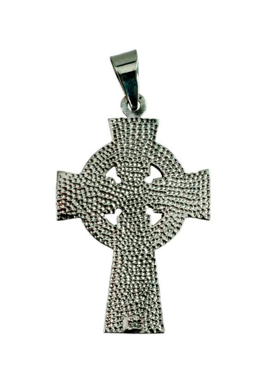 Pendentif Croix Celtique Argent – Bijou Celte Traditionnel Breton