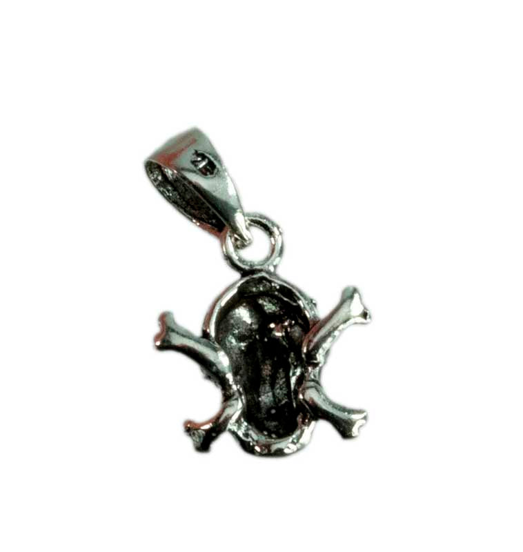 Pendentif Tête de Mort en Argent Massif 925 – Bijou Rock et Intemporel