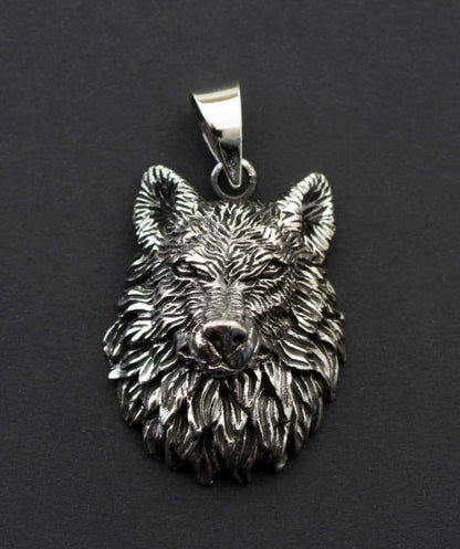 Pendentif Fenrir en Argent Massif 925 - Viking