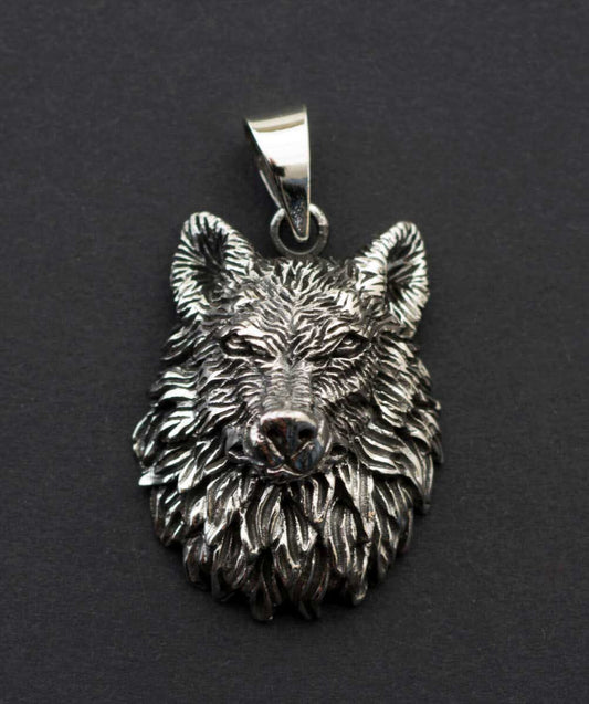 Pendentif Fenrir en Argent Massif 925 - Viking
